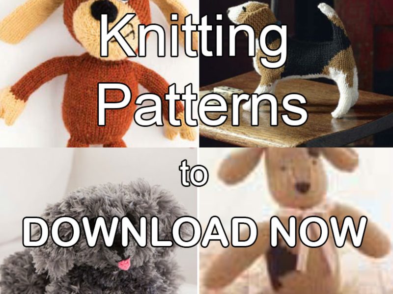 20+ Free Toy Dog Knitting Patterns to Download Now