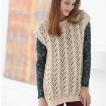 How to Knit Fan Lace Tunic Free Pattern