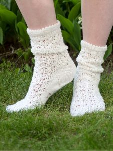 Julie Lace Socks Free Knitting Pattern