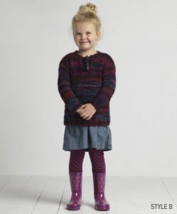 Jumper with Pockets and Neckline Options Free Knit Pattern