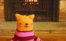 Kate the Kitten Free Toy Knitting Pattern