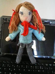 Katy Little Doll Free Knitting Pattern