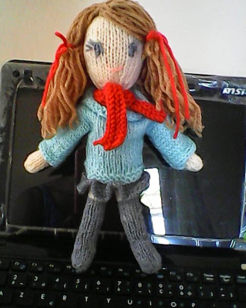 Katy Little Doll Free Knitting Pattern