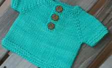Keams Beginner Baby and Kids Top Free Knitting Pattern