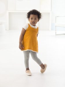 Kelly Tunic Easy Baby and Toddler Knitting Pattern