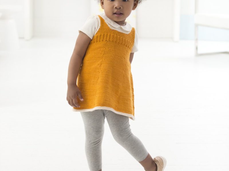 Kelly Tunic Easy Baby and Toddler Knitting Pattern