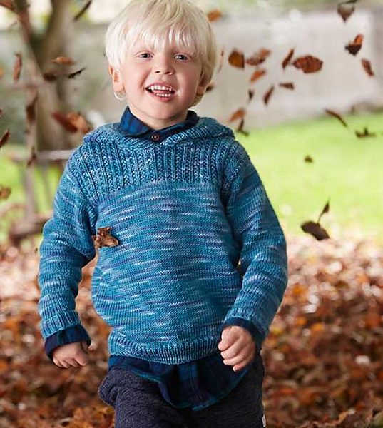 Kinderpullover Free Boys Sweater Knitting Pattern