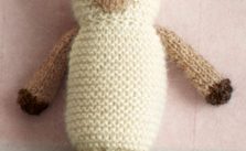 Knit Little Lamb Toy free knitting pattern