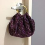 Knitting Pattern for Garter Stitch on a Bias Bag