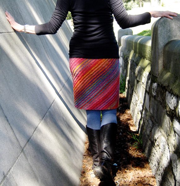 Lanesplitter Skirt Free Women’s Knitting Pattern