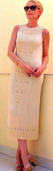 Lavinia Beautiful Free Dress, Tunic or Shirt Knitting Pattern