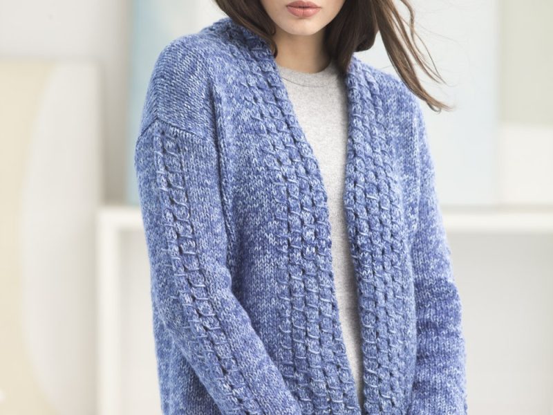 Lille Cardigan Free Knitting Pattern