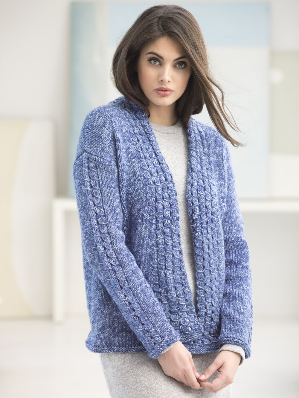 Lille Cardigan Free Knitting Pattern