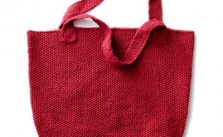 Lily Sugar ‘n Cream Getting Things Done Knit Tote Free Pattern