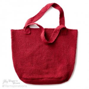 Lily Sugar 'n Cream Getting Things Done Knit Tote Free Pattern