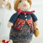 Little Miss Mouse Free Toy Knitting Pattern