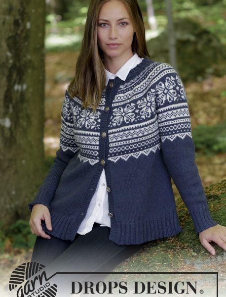 Lofoten Jacket Free Knitting Pattern