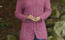 Lotus Jacket Free Knitting Pattern