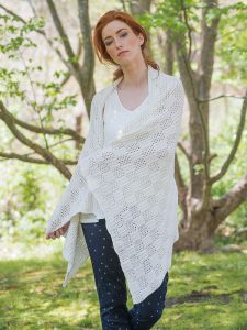 Marcy Free Lace Shawl Knitting Stitch