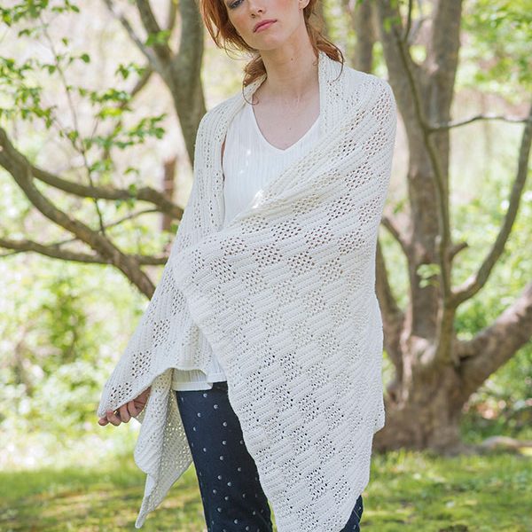 Marcy Free Lace Shawl Knitting Stitch