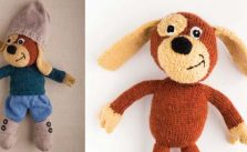 Master William Woof Knit a dog free pattern