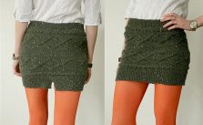 Maya Skirt Free Knitting Pattern