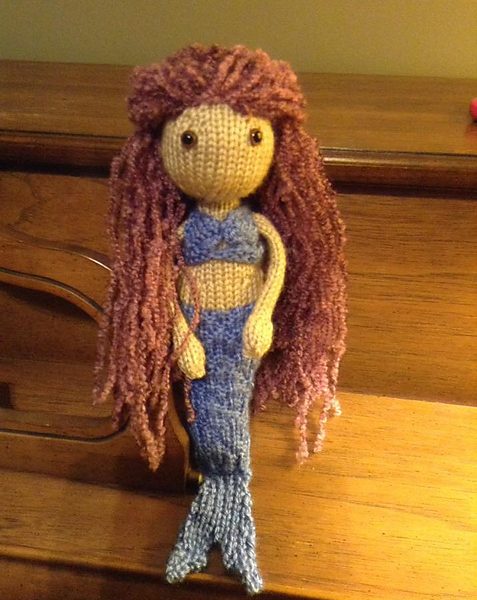 Mermaid Free Knitting Pattern