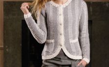 Meryl Cardigan Free Knitting Pattern for Women