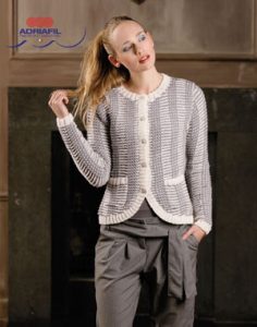Meryl Cardigan Free Knitting Pattern for Women