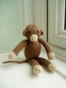 Mini Monkey Free Knitting Pattern