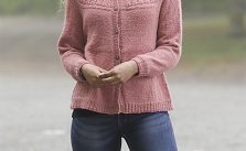 Orange Dream Cardigan Free Knitting Pattern