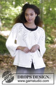 Nineveh lace Cardigan Free Knitting Pattern