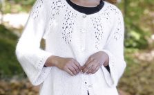Nineveh lace Cardigan Free Knitting Pattern