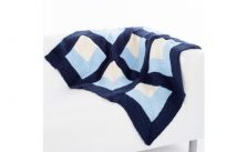 Op Art Throw & Pillow Free Knitting Pattern