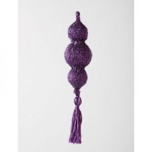 Patons Curvy Ornament Free Christmas Knit Pattern