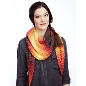 Patons Edge of the Wedge Shawl Free Knitting Pattern