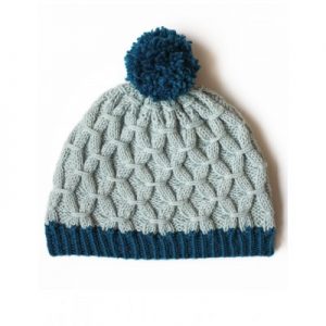 Patons Rock the Smock Hat Free Knitting Pattern