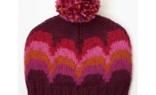 Patons Waves Hat Free Knitting Pattern