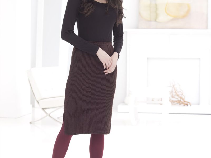 Perfect Pencil Skirt Free Knit Pattern