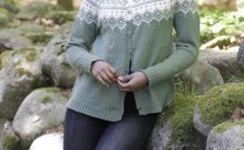 Perles du Nord Jacket Free Knitting Pattern