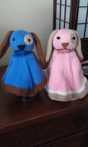 Puppy Lovey Free Knitting Pattern