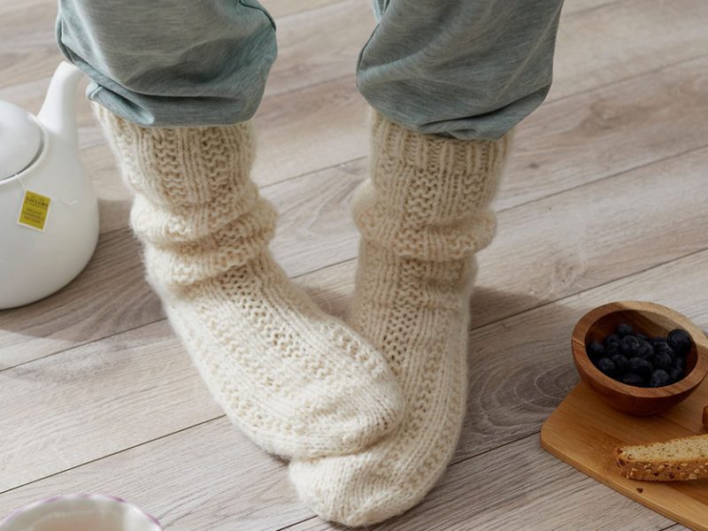 Relaxation Socks Free Knitting Pattern