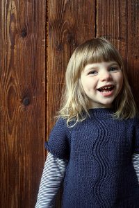 River Dress Free Toddler Knit Pattern