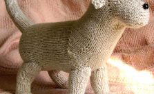 Rufus the Lab Puppy Free Knitting Pattern