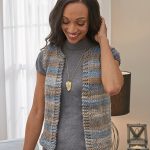 Simply Styled Vest Easy Free Knitting Pattern