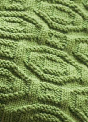 Skuld Textured Easy Shoulder Bag Free Knitting Pattern