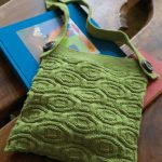 Skuld Textured Easy Shoulder Bag Free Knitting Pattern