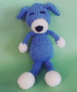 Sleepy Puppy Free Knitting Pattern
