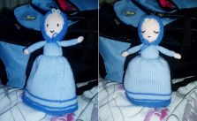 Sleepy Topsy Turvy Doll Free Knitting Pattern