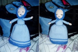 Sleepy Topsy Turvy Doll Free Knitting Pattern